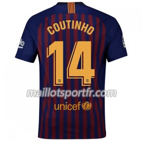 Maillot de Foot Barcelone Coutinho 14 Domicile 2018/19